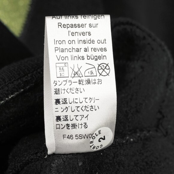 Kenzo Black & Green Gear-Patch Cotton Sweatshirt - Picture 10 of 10